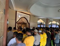 Polres Siak Gelar Shalat Ghaib dan Doa Bersama untuk Korban Bencana di Aceh, Sumut, Sumbar dan Erupsi Semeru