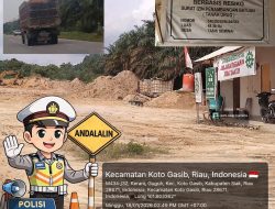Melaju di Depan Polres Siak, Legalitas NIB PT. Selatan Bumi Katulistiwa dan ANDALALIN Truk Tanah Timbun Dipertanyakan
