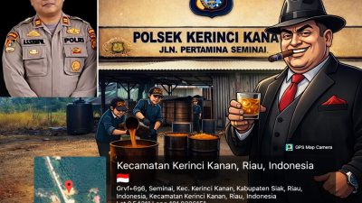 GUDANG SILUMAN CPO ILEGAL MUNCUL DI KERINCI KANAN, MAPOLSEK DIMINTA JANGAN TIDUR
